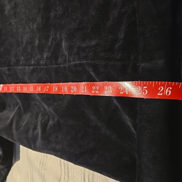 Stacy Adams Black Velvety Corduroy Pants Cuffs & Pleated Wide Leg Men's 36Wx26L - Picture 11 of 11